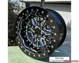 Alba Racing Fractal Crushers Billet Beadlock Wheels 15" 6x5.5 Can-Am Maverick R 2024 Price is for a set of 4