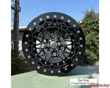 Alba Racing Fractal Crushers Billet Beadlock Wheels 15" 6x5.5 Can-Am Maverick R 2024 Price is for a set of 4
