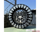Alba Racing Fractal Crushers Billet Beadlock Wheels 15" 6x5.5 Can-Am Maverick R 2024 Price is for a set of 4