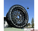 Alba Racing Fractal Crushers Billet Beadlock Wheels 15" 6x5.5 Can-Am Maverick R 2024 Price is for a set of 4