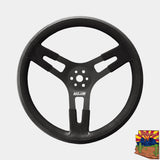 MOJAB 13" Steel Steering Wheel – 6-Bolt Dual Pattern