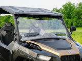 Polaris General TRR Vented Windshield-HC by Spike Powersports