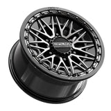 Alpha 6R Beadlock | Gloss Black DDT Face
