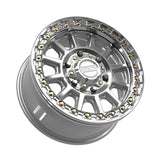 Rampage 6R Beadlock | Gloss Silver Machined