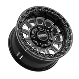 Rampage 6R Beadlock | Gloss Black Contrast Cut