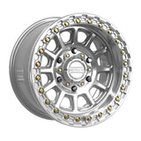 Rampage 6R Beadlock | Gloss Silver Machined
