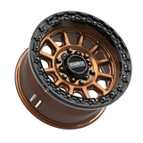Rampage 6R Beadlock | Smoked Bronze w/ Gloss Black Ring