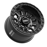 Rampage Beadlock | Satin Black w/ Gloss Black Ring