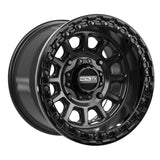 Rampage Beadlock | Satin Black w/ Gloss Black Ring