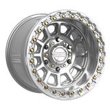 Rampage 6R Beadlock | Gloss Silver Machined