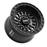 Sicario Beadlock | Satin Black w/ Gloss Black Ring