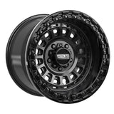 Sicario R Beadlock | Satin Black w/ Gloss Black Ring