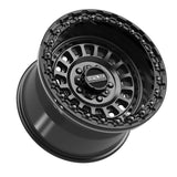 Sicario R Beadlock | Satin Black w/ Gloss Black Ring