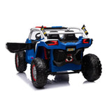 24V 4x4 Freddo Storm Police UTV 2-Seater for Kids with Lights & Sirens for Action-Packed Adventures