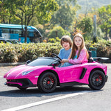 Officially Licensed Lamborghini Aventador 24V 2-Seater Ride-On