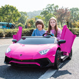 Officially Licensed Lamborghini Aventador 24V 2-Seater Ride-On
