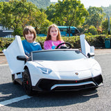 Officially Licensed Lamborghini Aventador 24V 2-Seater Ride-On