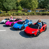 Officially Licensed Lamborghini Aventador 24V 2-Seater Ride-On
