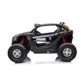 24V 4x4 Freddo Storm Police UTV 2-Seater for Kids with Lights & Sirens for Action-Packed Adventures
