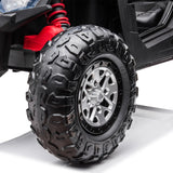 24V 4x4 Freddo Storm Police UTV 2-Seater for Kids with Lights & Sirens for Action-Packed Adventures