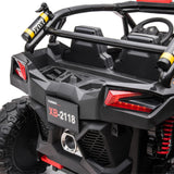24V 4x4 Freddo Storm Police UTV 2-Seater for Kids with Lights & Sirens for Action-Packed Adventures