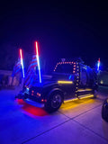 Game Changer LED Whip Set - Red, White & Blue Edition