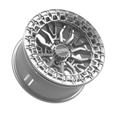 Mayhem R Beadlock | Gloss Silver Machined