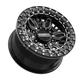 Mayhem 6R Beadlock | Gloss Black Contrast Cut