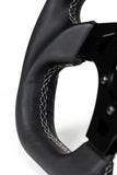 D-shaped Steering Wheel – Leather by Black Ops Machine