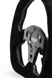 D-shaped Steering Wheel – Suede by Black Ops Machine