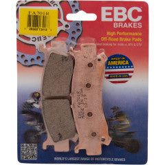 EBC Long-Life Sintered R-Series Brake Pads - Front Left - Honda - Pioneer - Talon