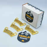 Polaris Outlaw 450/525 2008-2011 Brass Brake Pad Set
