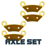 Polaris Sportsman XP 1000/Touring XP 1000/850 High Lifter/X2 550 2010-2026 Brass Brake Pad Set