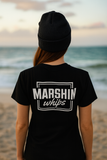 Marshin Whips Classic Black Beanie | Embroidered Off-Road Apparel