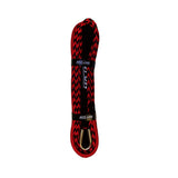 Premium 3/8” x 62’ dual black and red synthetic winch line