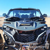 Can-Am Maverick R MAX X RC Front Windshield 2026+ by Dirt Warrior Accessories