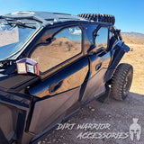 Dirt Warrior Accessories Can-Am Maverick X3 4-Seat 2016+ Cab Enclosure "THE VAULT" Upper Side Doors & Panels