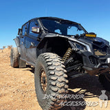 Dirt Warrior Accessories Can-Am Maverick X3 4-Seat 2016+ Cab Enclosure "THE VAULT" Upper Side Doors & Panels