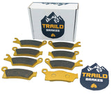 Can-Am Outlander 1000/850/650/450 6x6 2015-2026 4 Wheel Ceramic Brake Pad Set