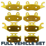 Can-Am Maverick 2013-2018 Brass Brake Pad Set