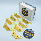 Arctic Cat Prowler 550, 700, 1000, 2011-2017 HDX Brass Brake Pad Set