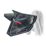 High impact ABS front door kit for Can-Am Maverick X3 2017+ by DRT Inside view