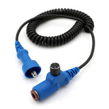 Headset and Helmet Kit Extension Cable with Volume Control