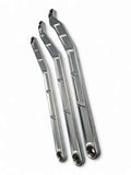2017 to Current Can-Am X3 Maverick High Clearance Radius Rods in Clear Finish for 72" by Elektric Offroad Designs