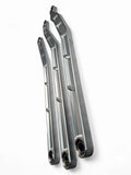 2017 to Current Can-Am X3 Maverick High Clearance Radius Rods in Clear Finish for 72" by Elektric Offroad Designs