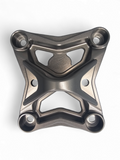 Elektric Offroad Designs 2017 to current Can Am X3 Maverick 6 bolt EOD XL Radius Rod Plate with Tow Hook Gun Metal