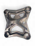 Elektric Offroad Designs 2017 to current Can Am X3 Maverick 6 bolt EOD XL Radius Rod Plate with Tow Hook Gun Metal