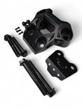 2024+ Can Am Maverick R Billet Radius Rod Plate (Black) by Elektric Offroad Designs