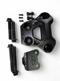 2024+ Can Am Maverick R Billet Radius Rod Plate (Black) by Elektric Offroad Designs
