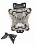 2022 to Current Can Am X3 10 Bolt Radius Rod Plate with Pull Hook (Gun Metal) by Elektric Offroad Designs